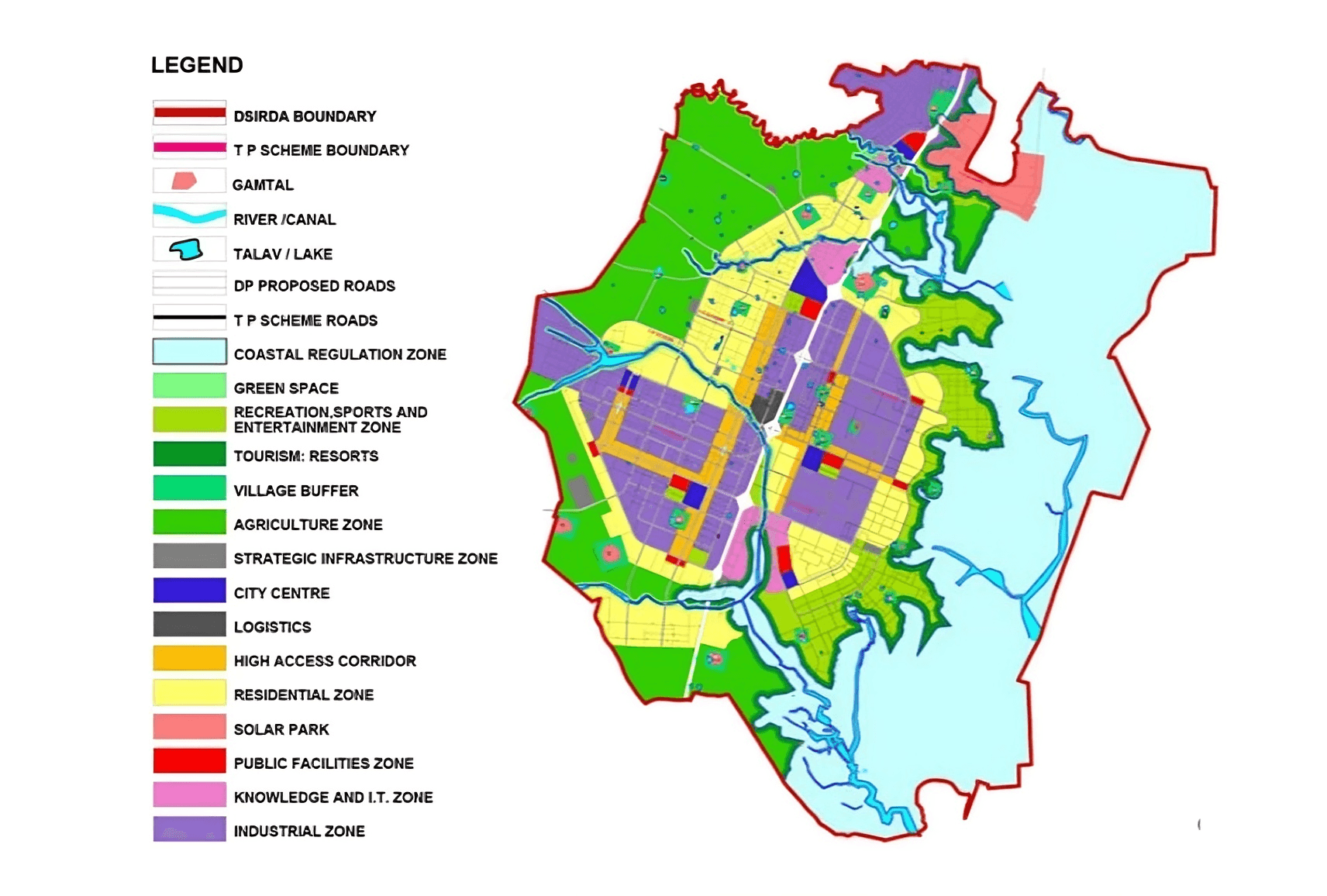 dholera map