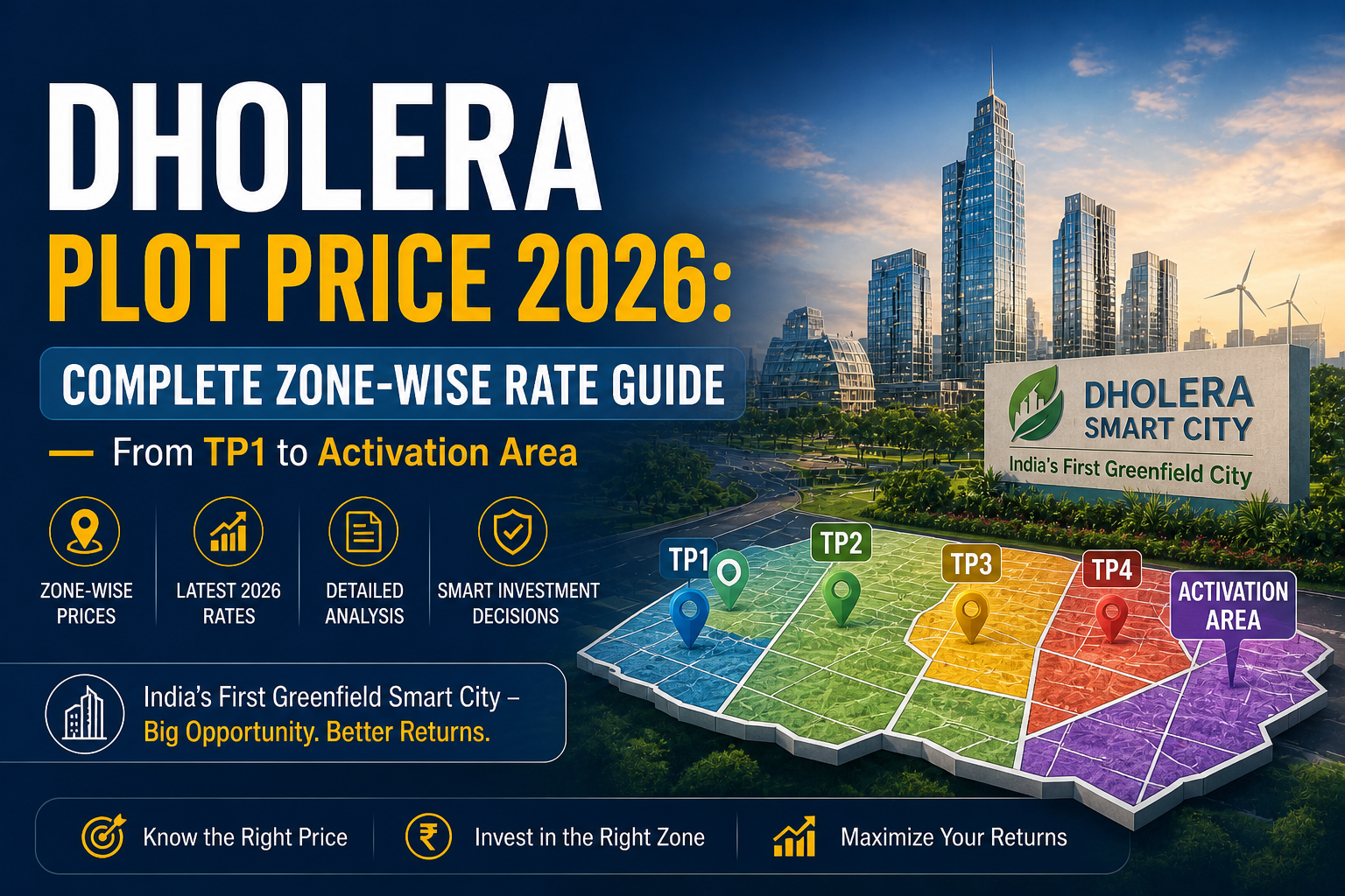 Dholera land price