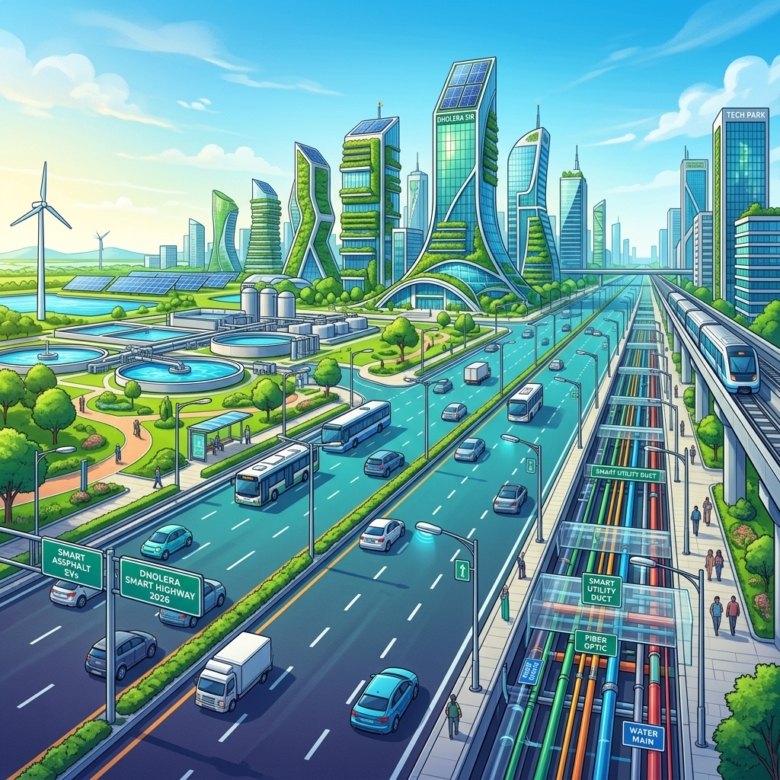 Gujarat Budget 2026 Dholera Infrastructure Funding: ₹610 Crore Logistics & Trunk Projects Guide