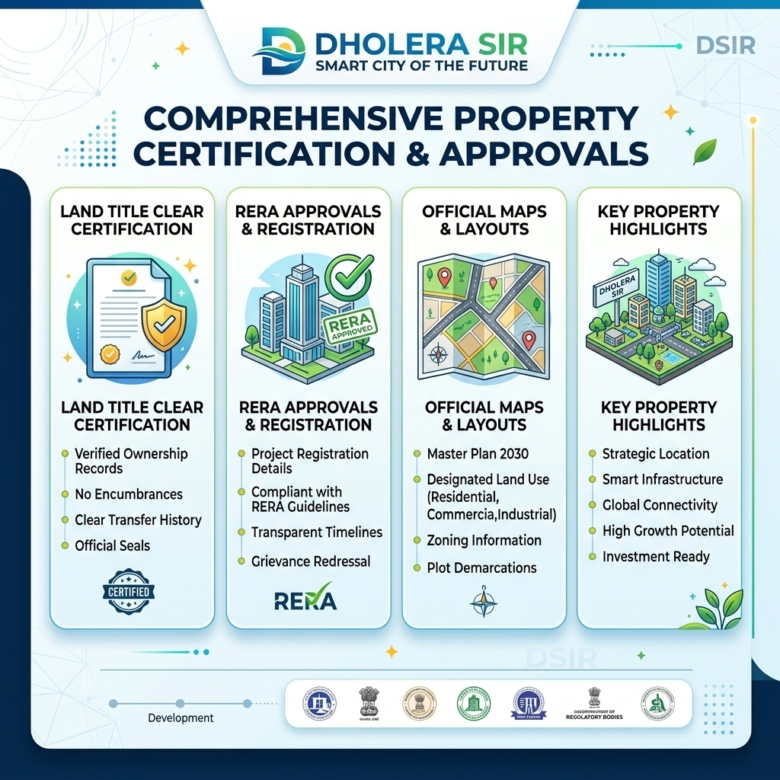 Plot for Sale in Dholera: Legal Checklist & Site Verification Steps