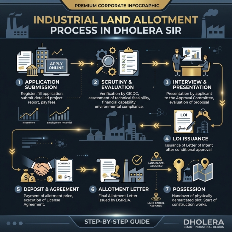 Dholera Industrial Area: Zoning, Infrastructure, & Land Price Guide