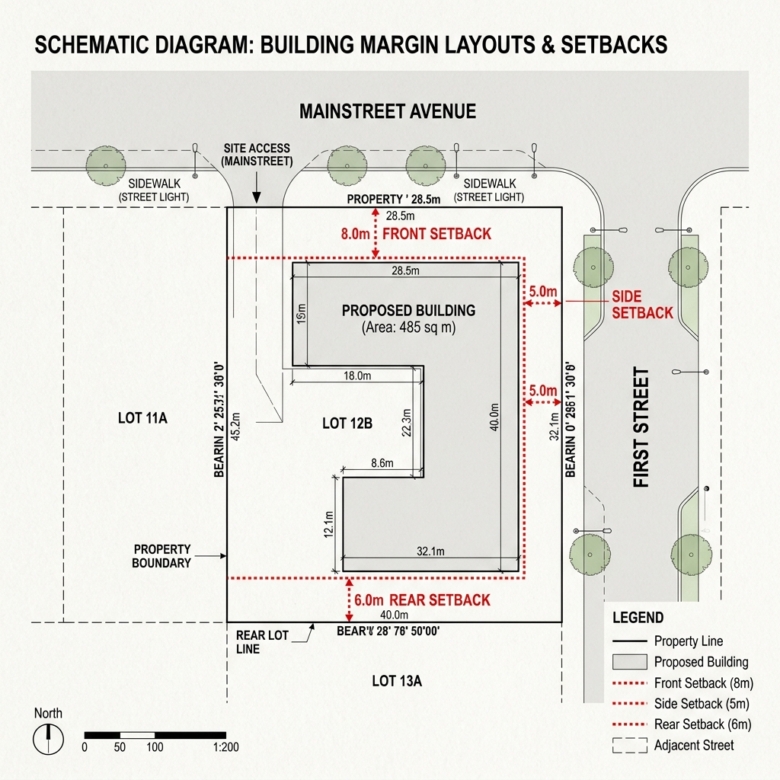 Dholera SIR Building Setbacks: DSIRDA Margin & Setback Regulations
