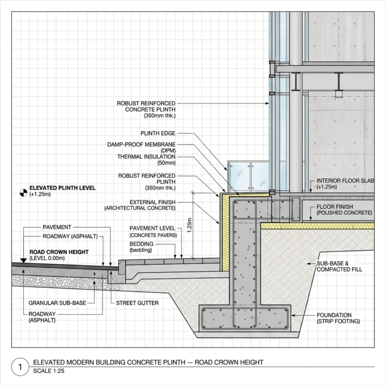 Dholera SIR Plinth Height Regulations: DSIRDA Elevation Codes