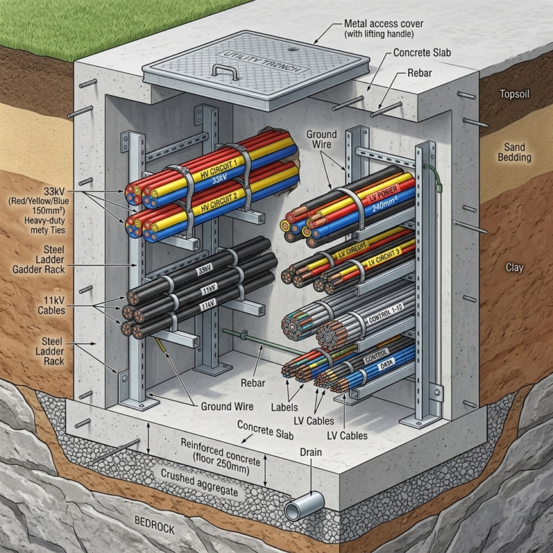 Dholera Underground Electrical Cabling: Torrent Power Grid Regulations