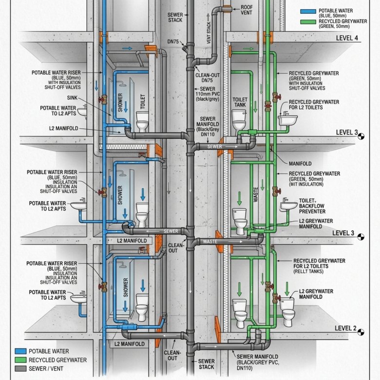 Dholera Building Sanitation Regulations: DSIRDA Plumbing Codes