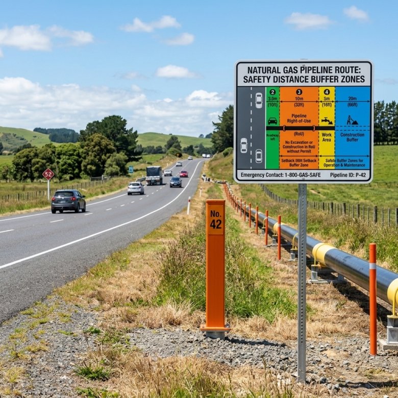 Dholera Gas Pipeline Safety Setbacks: DSIRDA RoU Rules