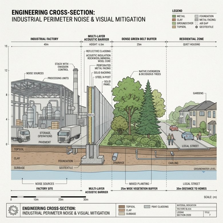 Dholera Noise Pollution Control Guidelines: DSIRDA Buffer Rules