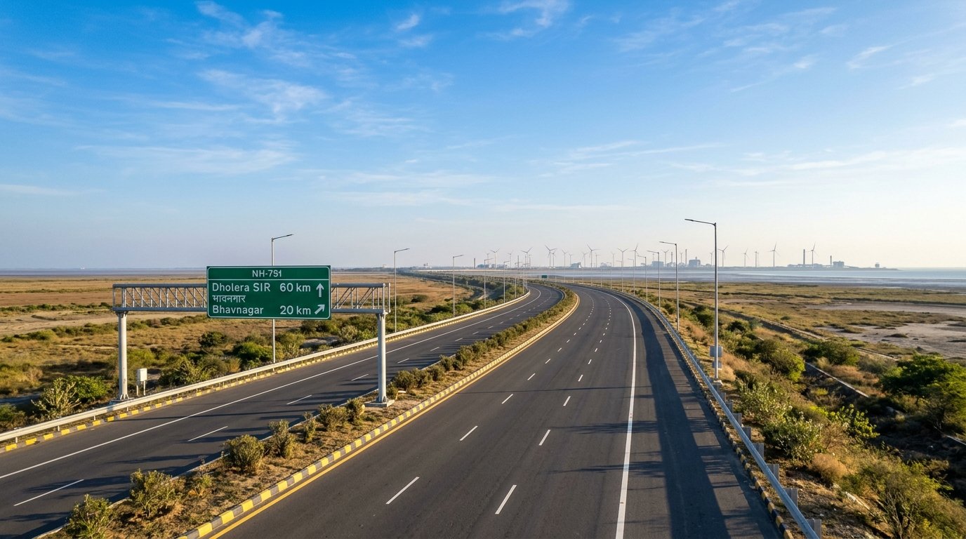 Bhavnagar to Dholera Distance: Route, Travel Time, Highway Transit & Port Gateway 2026