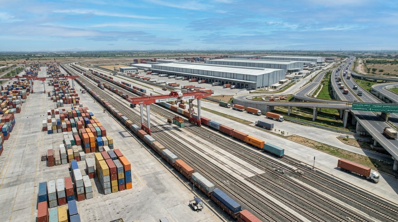 Dholera Multi-Modal Logistics Park (MMLP): DFC Connectivity, Freight Hub & Land Impact 2026
